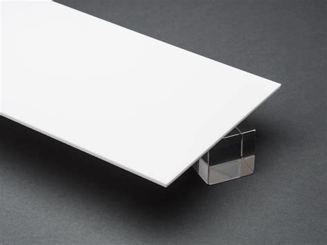 1 2 white acrylic sheet